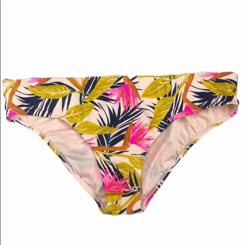 Xhilaration Plus Tropical Hipster Swim Bottom Size 24W NWT